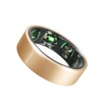Gabit Smart Ring | Health & Fitness Tracker | Stress & Sleep Monitoring | Buy Ring Sizing Kit First | 15+ Workout modes | Track Steps, HRV, HR, SPO2 | Smart Ring for Women & Men | Rose Gold 10