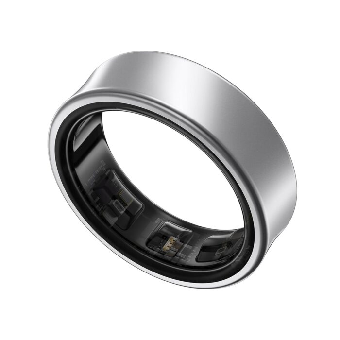 Samsung Galaxy Ring, AI Smart Ring, Size First w/Sizing Kit, No App Subscription, Fitness Monitor, Sleep Tracker, Up to 7-Day Battery, Size 11, Titanium Silver