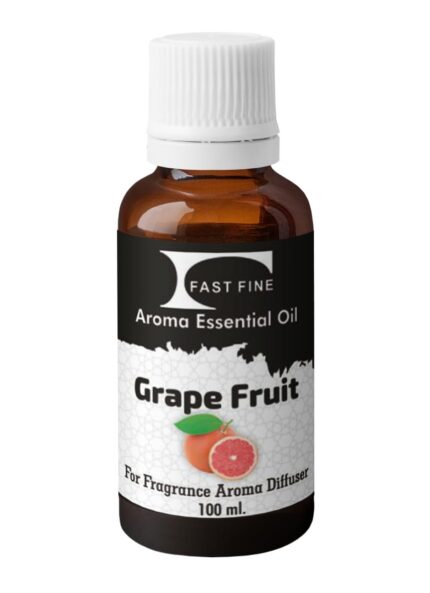 Fast Fine Diffuser Essential Aroma Oils Used for Air Electric Revitalizer Machine Use Home Office washroom Indoor & Outdoor (Grape Fruit, 100 ML)
