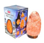 Reiki Crystal Products Himalayan Rock Salt Lamp Natural Shape for Vastu, Positive Energy, Healing and Peace, Harmony, Purification, Best Wellness for Gifting Option