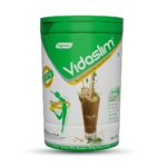 Vidaslim Meal Replacement Protein Health Shake for Weight Control & Weight Management for Women & Men| 22.8 gm Protein |L-Carnitine, Green Tea Extract, and White Kidney Bean Extract| (400, Caffe Latte)