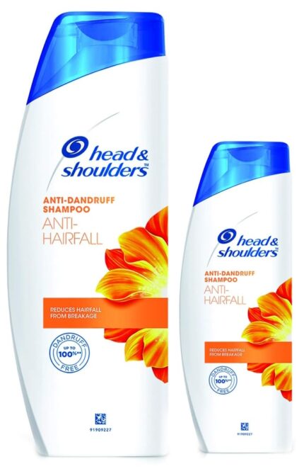 Head & Shoulders, Anti Dandruff Shampoo, Anti Hairfall, 340 ML&Head & Shoulders, Anti Dandruff Shampoo, Anti Hairfall, 180 ML