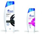 Head & Shoulders Silky Black Anti Dandruff Shampoo, 340ml & Head & Shoulders, Anti Dandruff Shampoo, Smooth & Silky, 180 ML