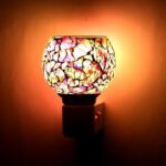 Kriviya Electric Aroma Diffuser, Kapoor dani, Night Lamp, Premium Home Decor Lamp, Soothing Fragrance Ambience by Using Kapoor, Laung, Essential Oil, for Home,Office (M-26 Pink)