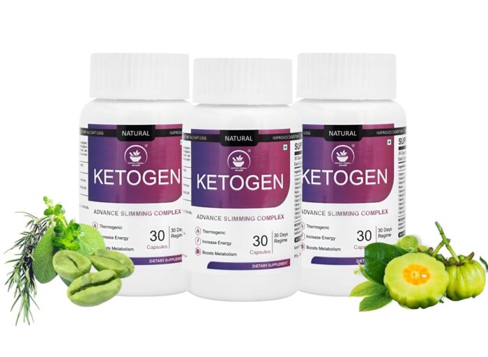 Natural Ketogen Keto Advance Slimming Complex Weight management Capsule For Male & Female (90 Capsule PACK OF 3)