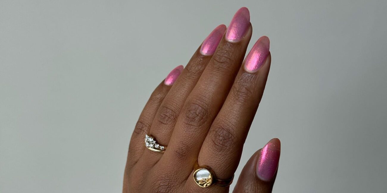 20 Iridescent Nail Ideas for a Softer Take on Chrome