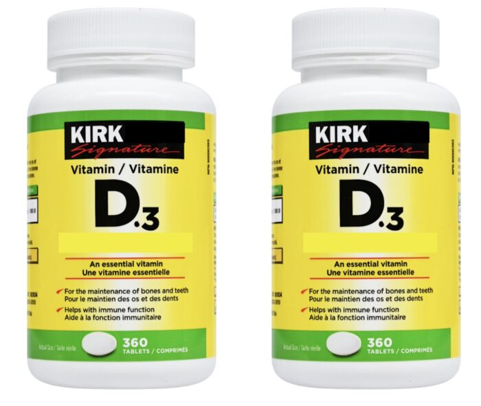 AKN K.irkland D.3, 720 Softgels (360X2)