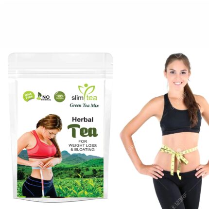 AKTIVEMUSLI Slim Tea For Weight Loss & Slimming With Herbal Oolong, Moringa, Lemongrass, Garcinia Cambogia, Rooibos, Gymnema Sylvestre & Green Tea,100 Grams