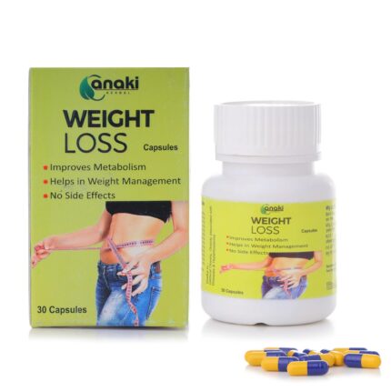 ANAKI HERBAL Weight Loss Capsule Herbal Synergy Gentle Detoxification Metabolism Booster Reduce in Inches & Kg’s Am | Pm (Pack Of 1)