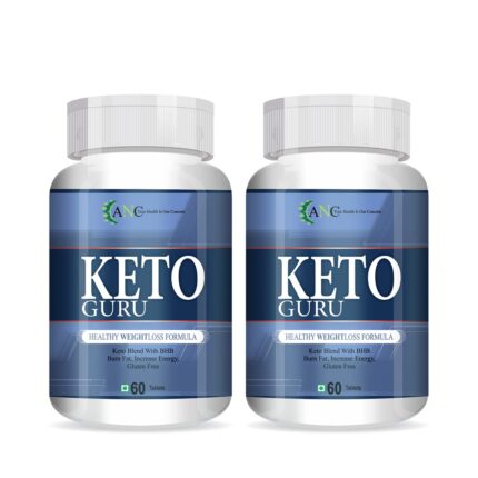 ANC Keto Guru with Garcinia Cambogia Weight Management Natural 60 Tablets For Women and Men (Pack of 1)