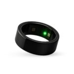 ANEEK Smart Ring JC | Fitness Tracker Ring for Men & Women | 42+ Workout Modes | HR, SPO2, Sleep, Stress, Glucose, VO2 Max | Body Temp & Women Health Monitor | Wearable Ring (Matte Black, #8)