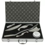 AcuFitness Iastm Tool Use In Physiotherapy 5Pcs Set With Fascia Loosening Cream & Scraping Oil