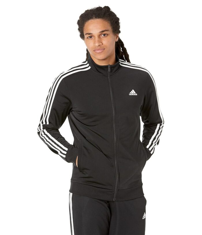 Adidas Polyester Men's Slim Fit Standard Length Jacket