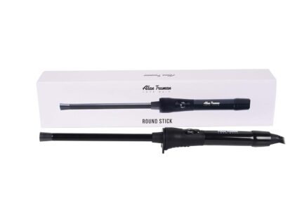Alan Truman AT Round Stick Round Stick - Variable Temperature Extra Long Micro Curler (Black)