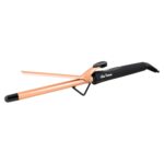 Alan Truman Hair Curler for Women with Gold Ceramic Coated Barrel for Long-Lasting Natural Looking Curls with Real Heat from 130°C – 210°C Gives Salon Like Hair Styling at Home, 19mm.