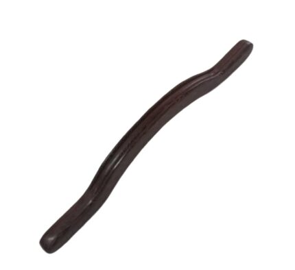 Alark Lymphatic Drainage Massager Wooden Therapeutic Massage Tool Handheld Massage Stick Gua Sha U Shape for Neck and Back Pain Belly Body Shaping Anti-Cellulite Myofascial Release Tool [45x2x2.5 CM]