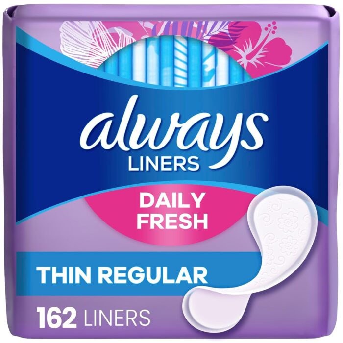Always Thin Regular Pads-Unscented-162 ct Jumbo Pack