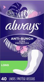 Always Xtra Protection Daily Liners, Long, 40 Count