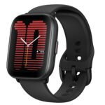 Amazfit Active 42mm Smartwatch - 1.75" AMOLED Display, Ultra Long 14 Days battery life, BT Calling & Music, Android/iOS support, Sleep Analysis by AI, 24/7 Sleep and Health Monitoring (Midnight Black)