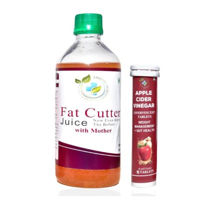 AmritamAyurved Apple Cider Vinegar Tablet & Juice Natural Health Care Weight Loss Product Easy digestion Easy to Carry & Consume
