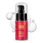 Arata Super Serum™ For Dry & Frizzy Hair | 76% Frizz Reduction | 56% Breakage Reduction | Luxurious Shine | Prevents Split Ends | Powered By JD Jojoba Hair Complex | Hair Serum For Women & Men |30ml