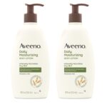 Aveeno Active Naturals Daily Moisturizing Lotion, 12-Ounce Pump (Pack of 2)