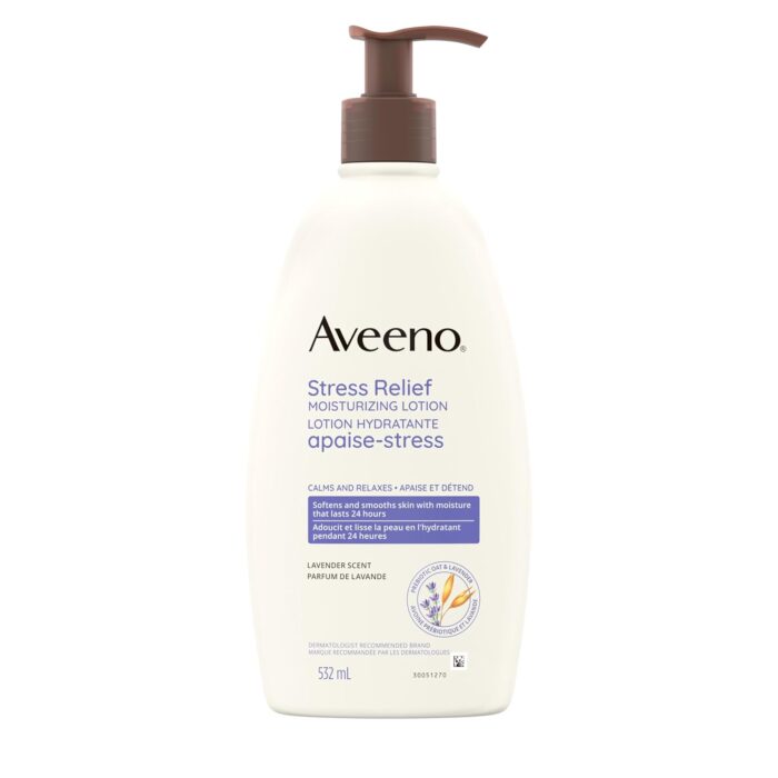 Aveeno Active naturals Stress Relief Moisturizing Lotion, 18 Fluid Ounce (532ml)