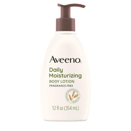 Aveeno Moisturizing Lotion, Fragrance Free, 12 oz