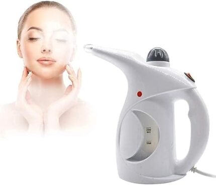 Axiesh Nano-Ionic Facial Steamer for Cold and Cough, Cleanser with Nano-Technology, Steam Breath Machine for Adults/Kids, Beauty Spa at Home, Salon, Multi-Colour