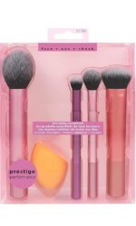 BEAUTY Professional Makeup Brush Set, Everyday Essentials Real Techniques Blush, Foundation, Shadow, Highlighter, Concealer with Sponge for Girls