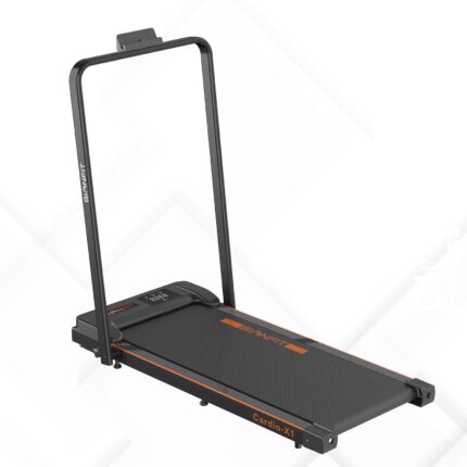 BIONFIT Treadmill for Home Gym 100 kg (2 HP) | Foldable Running Machine for Home Gym Fitness | Walking Pad for Men and Women, 1 Year Warranty with DIY Installation