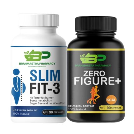 BPRK PHARMA Slim Fit-3, 90 Capsules | Weight Loss Tablets for Men & Women | Workout & Exercise