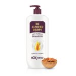 Bajaj Almond Drops Anti Hairfall Shampoo with Almond Oil & Vitamin E | For 10X Hairfall Reduction* & Soft, Shiny Hair* | Paraben Free | Ideal for Men and Women - 340ML