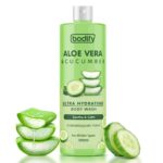 Bodify Aloe Vera & Cucumber Ultra Hydrating Body Wash, 500 Ml | Soothe & Calm | Paraben Free | All Skin Types