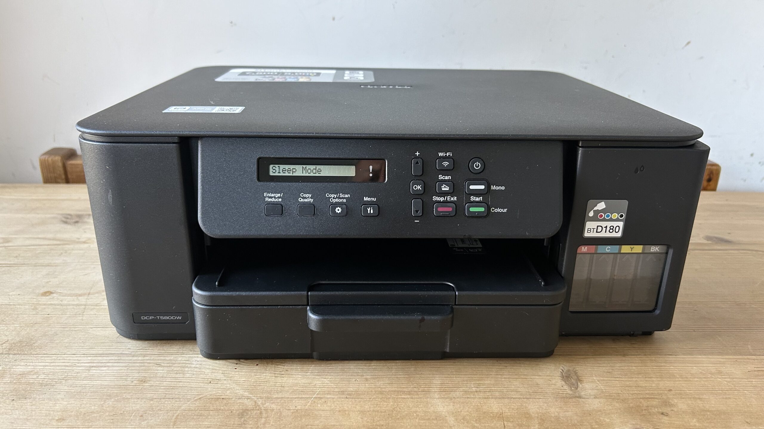 Brother DCP-T580DW during our review