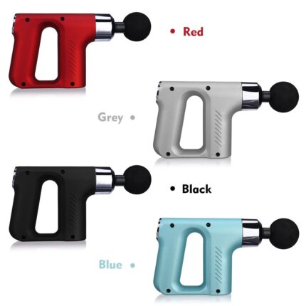 CASSOWARY® MP-340 Mini Massage Gun, Powerful Deep Tissues Percussion Muscle Massage Gun 5 Speeds, Type-C Charging Portable Travel Handheld for Home Gym Outdoors (RED)