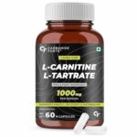 CF Carbamide Forte L Carnitine Supplement 1000mg Capsules for Men & Women | Pre Workout Supplement -Veg Capsules 60 Count