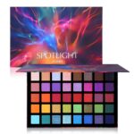 COSLUXE UCANBE Spotlight Eyeshadow Palette, Professional 40 Color Matte Shimmer Makeup Pallet Highly Pigmented Colorful Powder Long Lasting Waterproof Eyeshadow Palette, Multi, 1 g (Pack of 1)