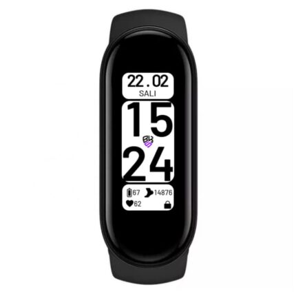 Captcha M10 Smartband Fitness Bracelet Sport Smart Band Wristband Heart Rate Monitor and Many Activity Features for Men and Women with 6 Year Warranty