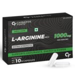 Carbamide Forte L Arginine 1000mg Supplement Per Serving - 10 Veg Capsules