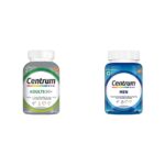 Centrum Adult 50+, Multivitamin(Veg) 50 Tablets & Men, Multivitamin With Grape Seed Extract (Veg) 30S