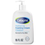 'Cetaphil Cream to Foam Face Wash, Hydrating Foaming Cream Cleanser, For Normal to Dry, Sensitive Skin, with Soothing Prebiotic Aloe, Hypoallergenic, Fragrance Free, 473 ml (Pack of 1)