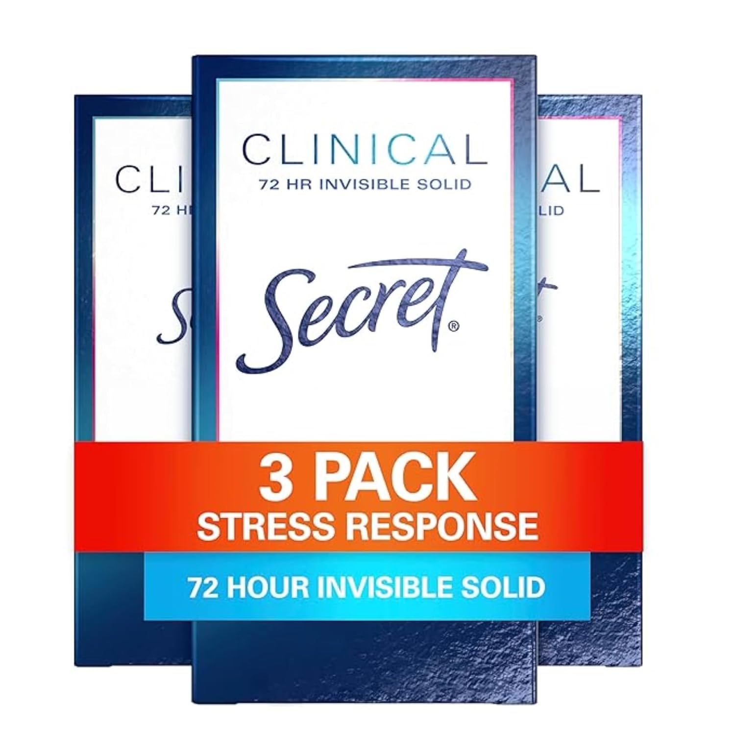 Clinical Strength Invisible Solid Stress Response Antiperspirant/Deodorant 1.6 oz