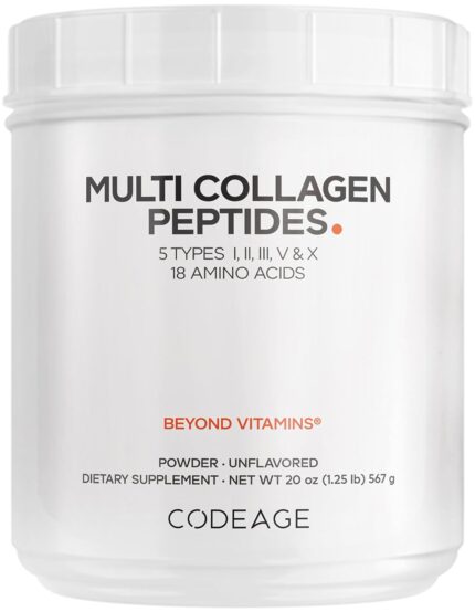 Code Age Multi-Collagen Protein Powder Hydrolyzed 20oz
