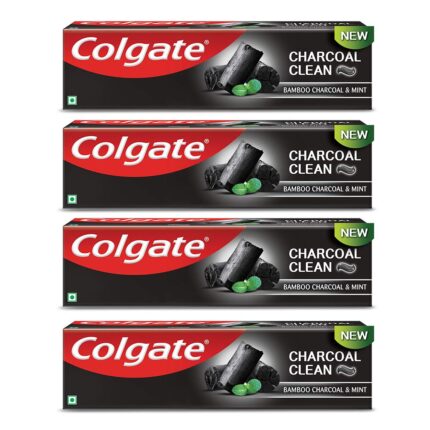 Colgate Charcoal Clean Toothpaste - 120 g (Pack of 4)