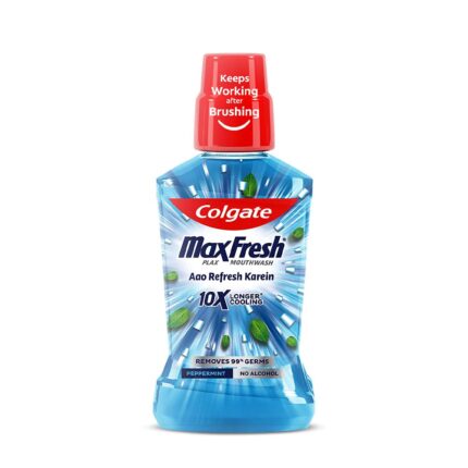 Colgate Plax Peppermint Fresh Mouthwash 250 Ml, Pack Of 1