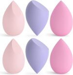 Cosmetics Beauty Makeup Sponge Blender - Latex Free and Vegan Makeup Sponge Blender - For Powder, Cream or Liquid Application - One Piece Make Up Sponge