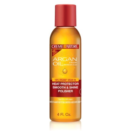 Creme of Nature Gloss & Shine Polisher with Argan Oil: 4 OZ by Creme of Nature