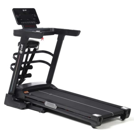 Cult SmartStrideSprint BLDC Motorized Treadmill (6HP Peak) with Massager | 18Km/Hr Max Speed, 140Kg Weight Capacity | 15 Level Auto Incline | 12 Preset Programs | LED Display | Home Gym Equipment