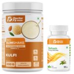 DOCTORFIT Befresh Energy Drink Mix (Tulsi) + Protein Shake Formula 1 for Weight Loss Protein Powder (Kulfi Flavour) Combo Offer (550gm)